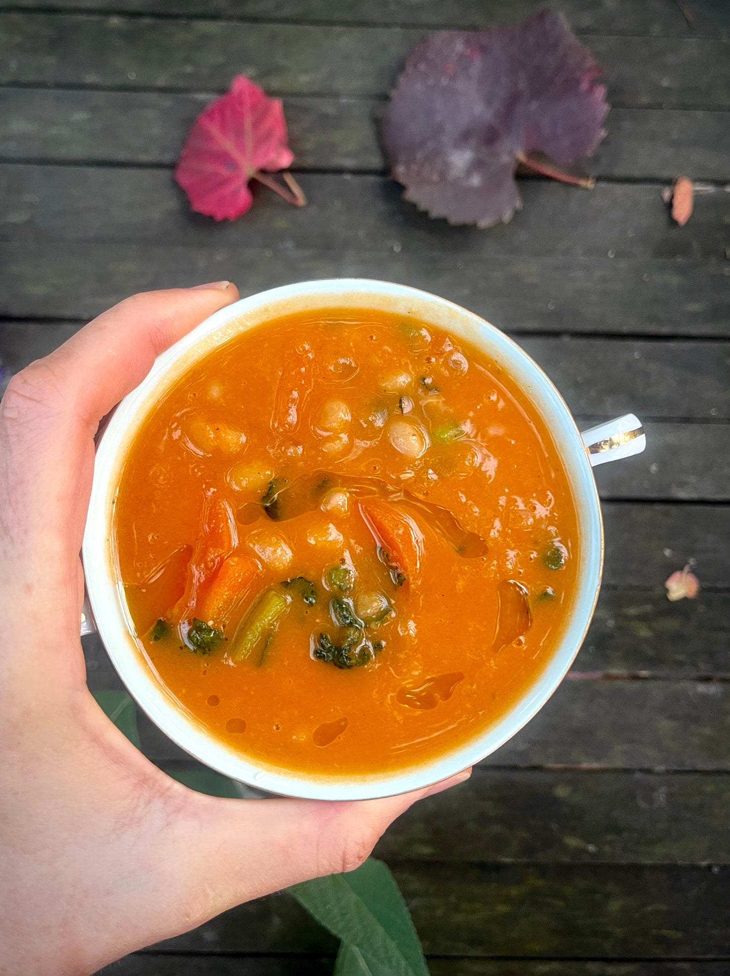Tuscan White Bean Soup | Vegan