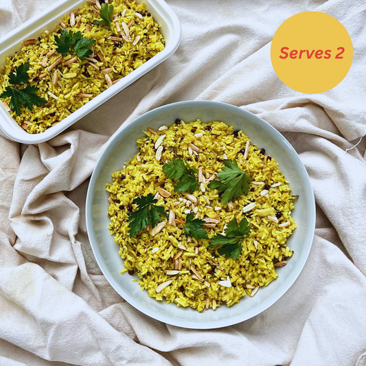 Lemon, Herb & Almond Pilaf