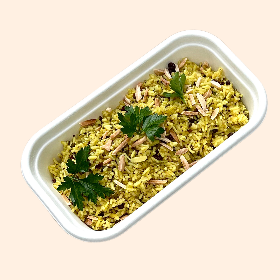 Lemon, Herb & Almond Pilaf
