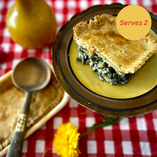 Spanakopita Pie | Vegetarian