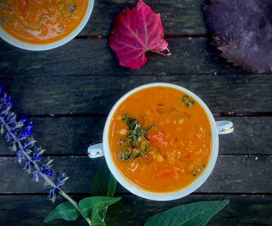 Tuscan White Bean Soup | Vegan