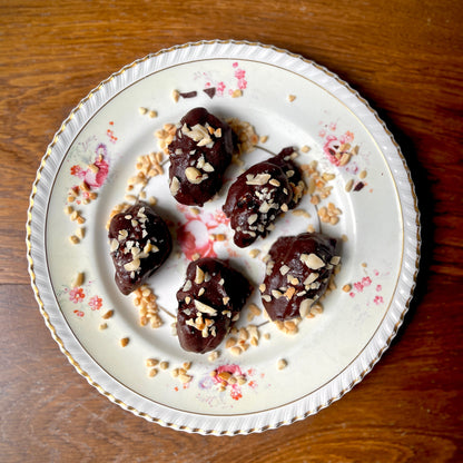 Dark Chocolate Nut Butter Dates