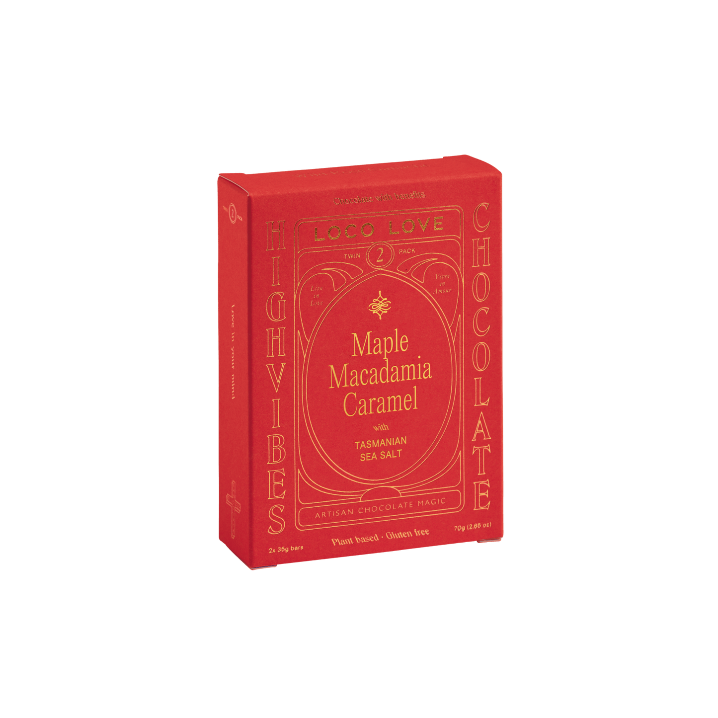 Loco Love Artisan Chocolates - Macadamia Maple