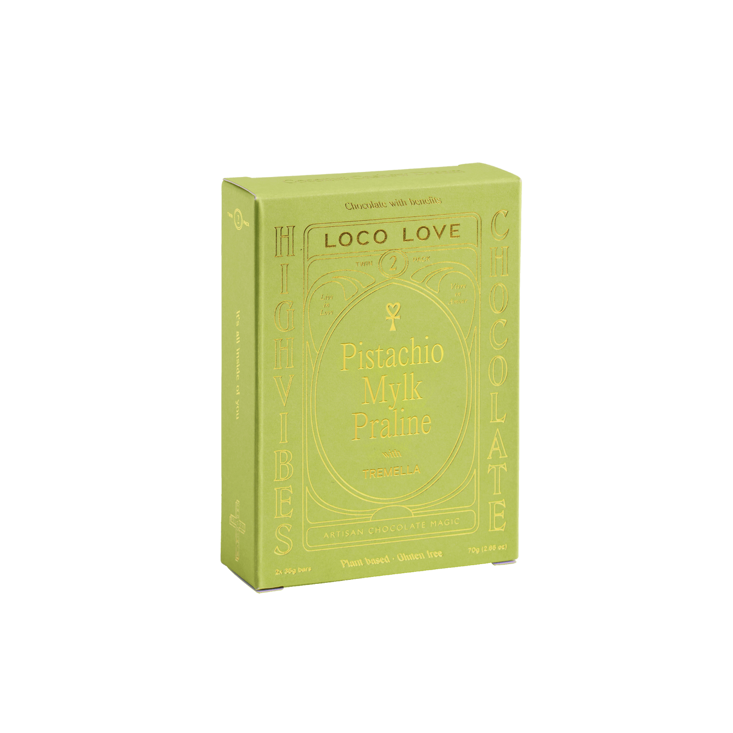 *LTD EDITION* Loco Love Artisan Chocolates - Pistachio Mylk