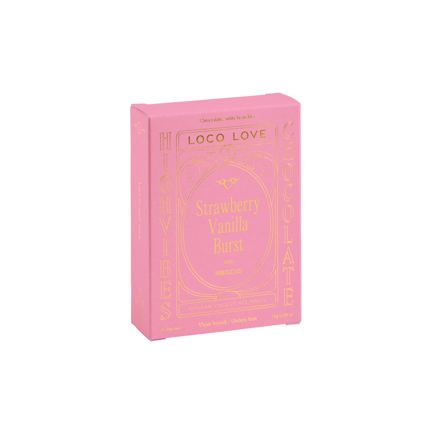 Loco Love Artisan Chocolates - Strawberry Vanilla Burst