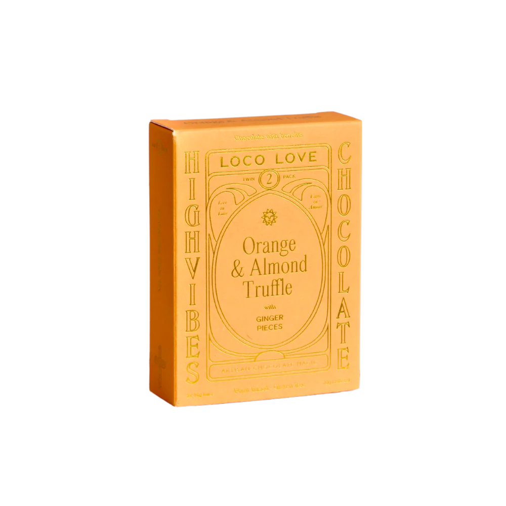 Loco Love Artisan Chocolates - Orange Almond Truffle