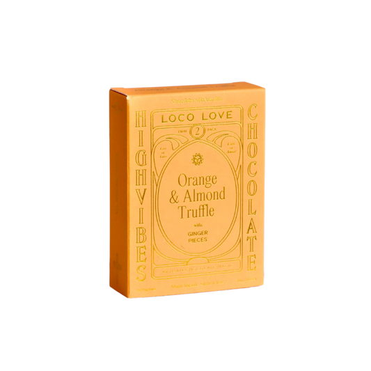 Loco Love Artisan Chocolates - Orange Almond Truffle