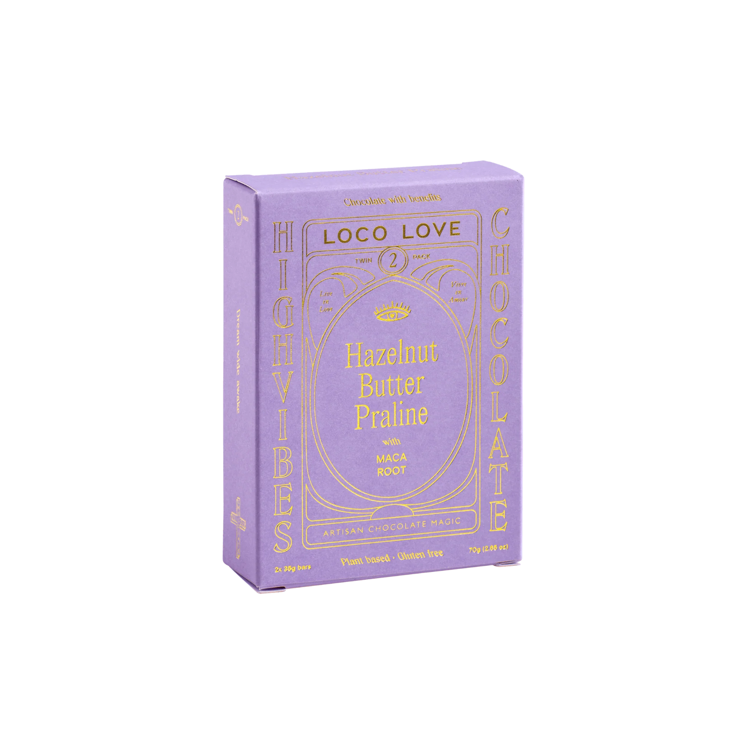Loco Love Artisan Chocolates - Hazelnut Butter Praline