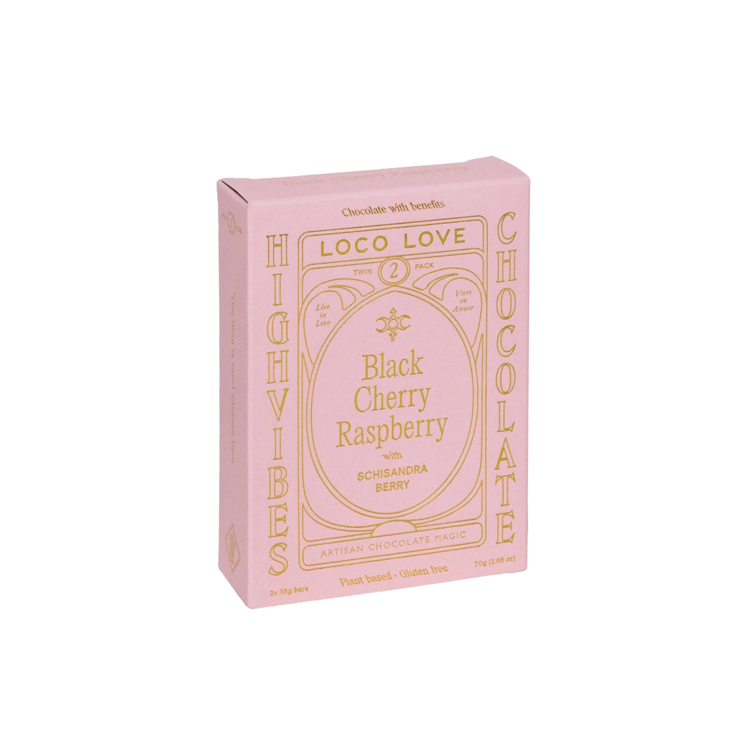 Loco Love Artisan Chocolates - Black Cherry & Raspberry