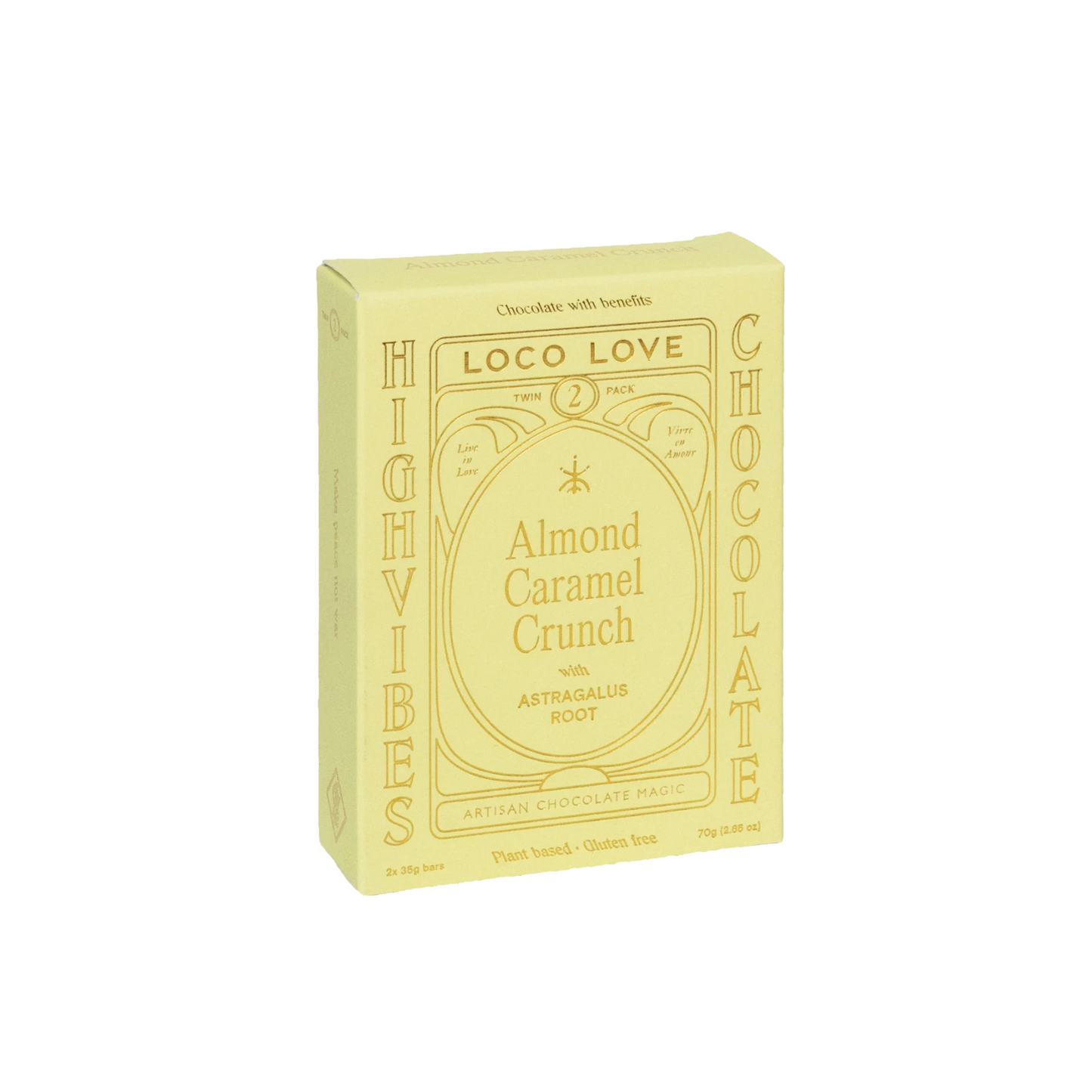 Loco Love Artisan Chocolates - Almond Caramel Crunch