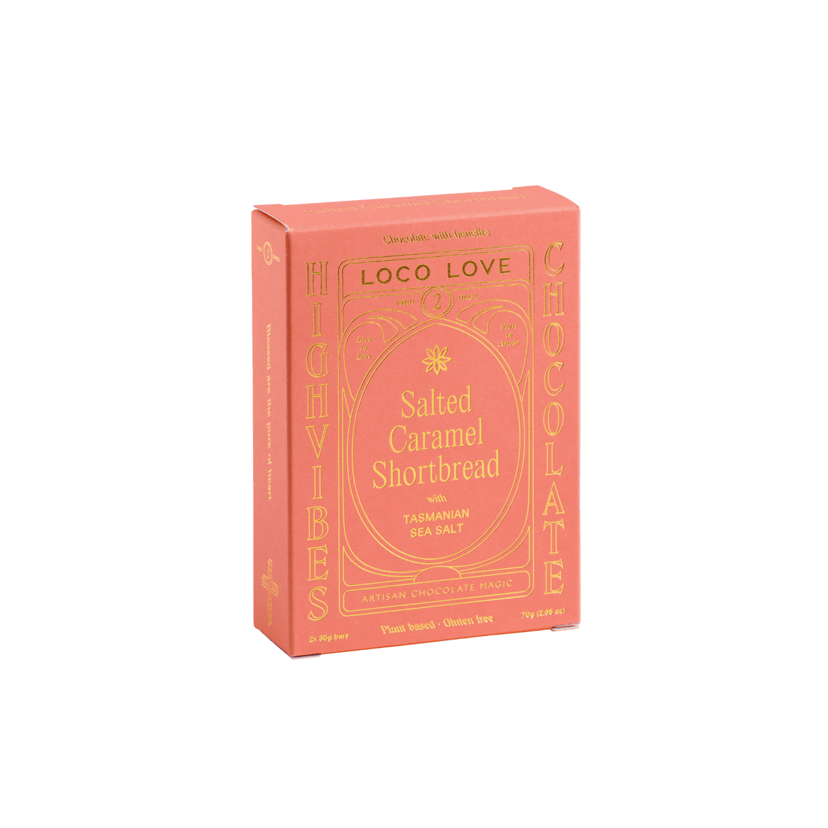 Loco Love - Salted Caramel Shortbread