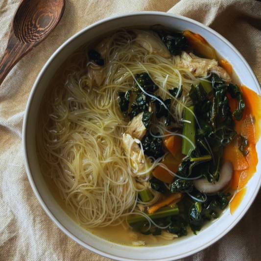 chicken noodle soup organic ready made meals in sustainable packaging melbourne delivery