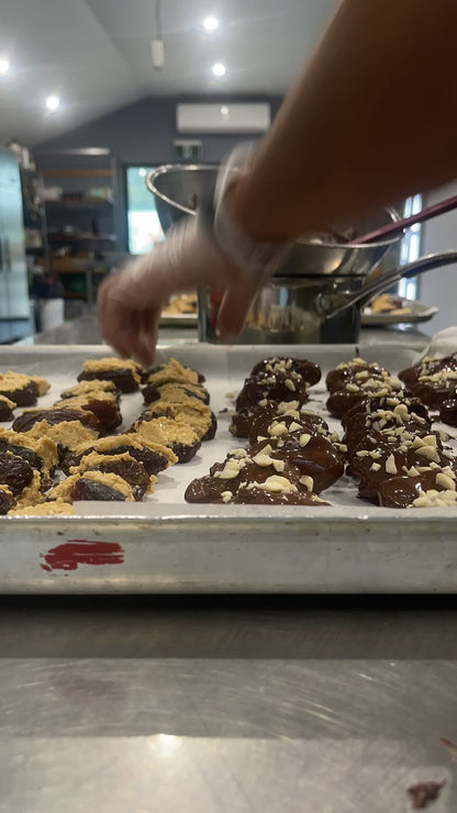 Dark Chocolate Nut Butter Dates